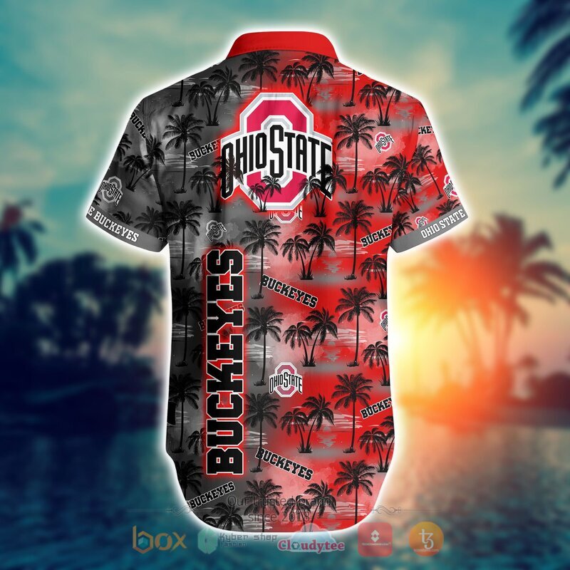 Ohio State Buckeyes Style NCAA Hawaiian shirt, Short 6
