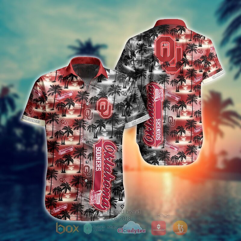 Oklahoma Sooners Style NCAA Hawaiian shirt, Short 9
