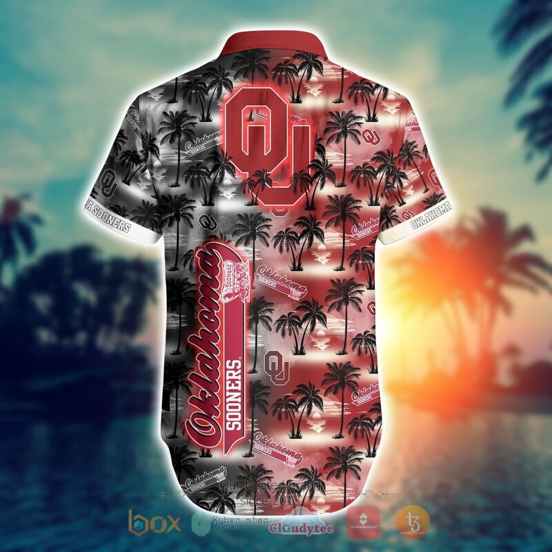 Oklahoma Sooners Style NCAA Hawaiian shirt, Short 16