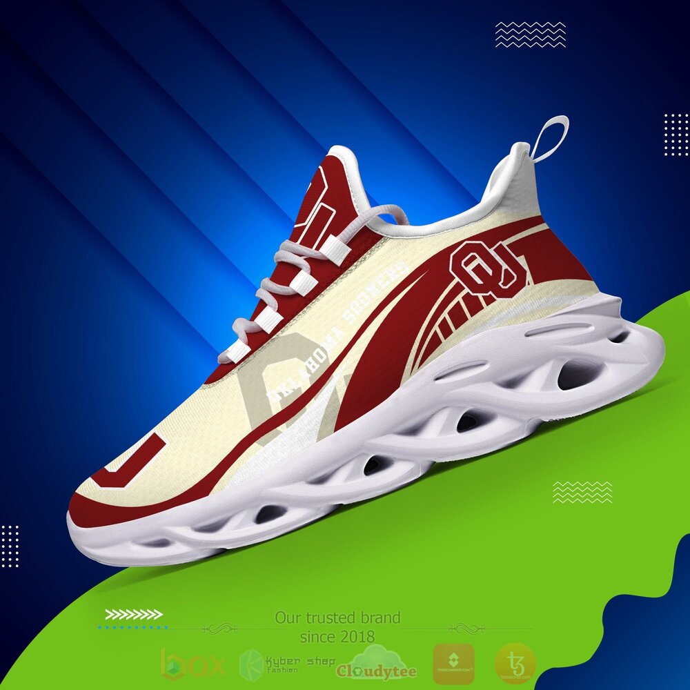 TOP Oklahoma Sooners NCAA Max Soul Clunky Sneaker Shoes 11
