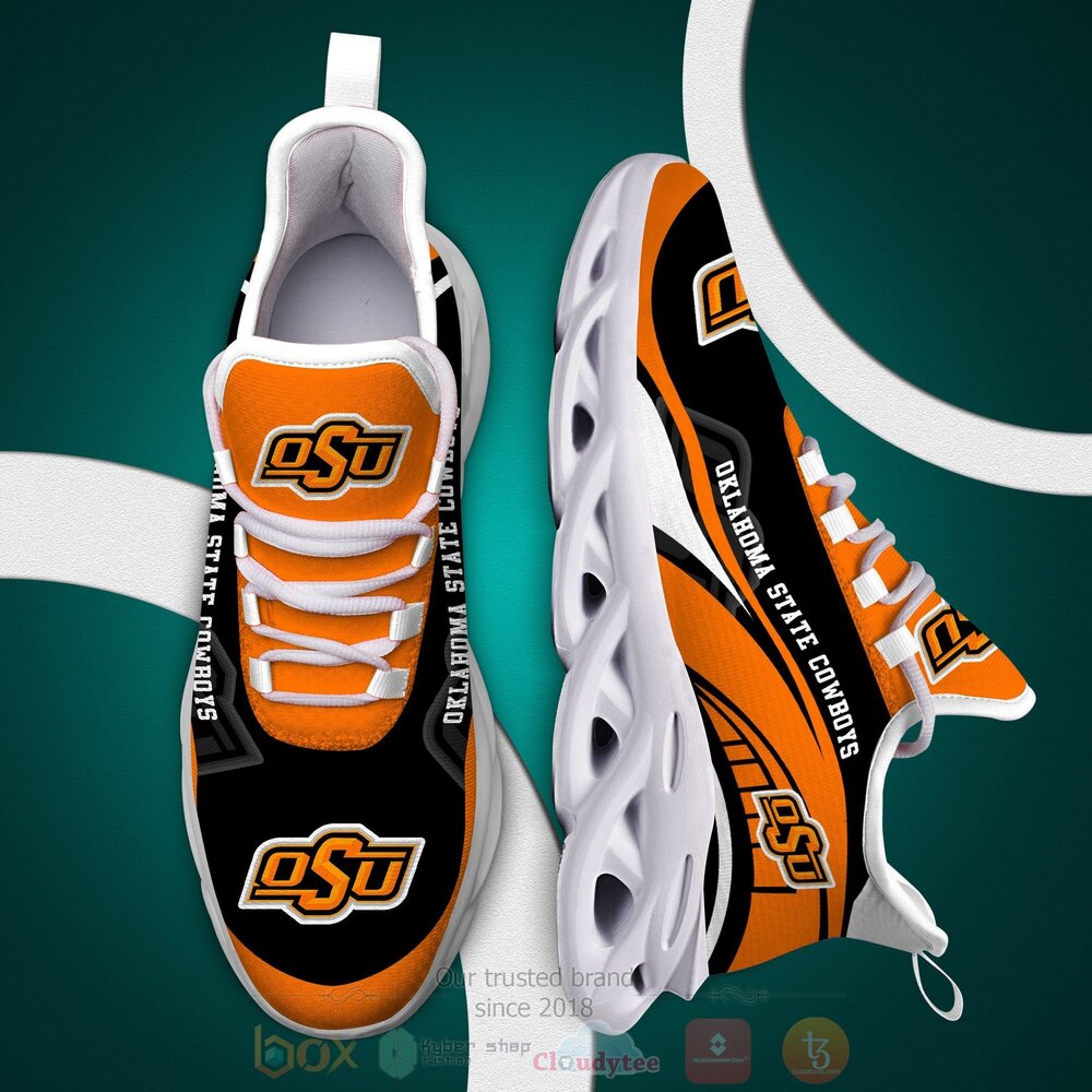 Alternative view of TOP Oklahoma State Cowboys NCAA Max Soul Clunky Sneaker Shoes