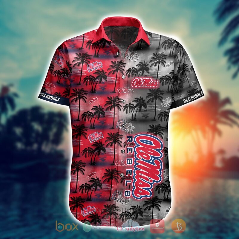 Ole Miss Rebels Style NCAA Hawaiian shirt, Short 14