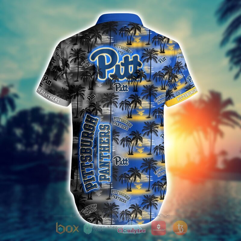 Pittsburgh Panthers Style NCAA Hawaiian shirt, Short 6