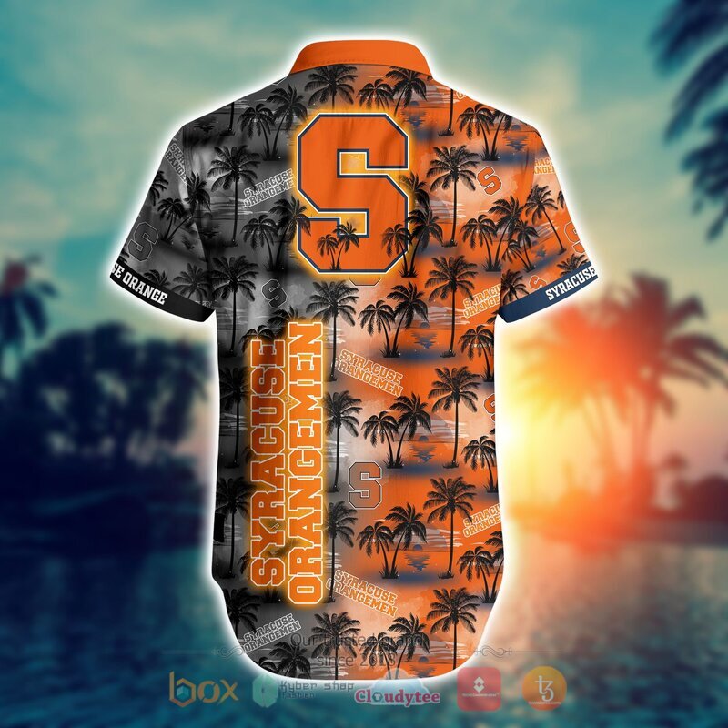 Syracuse Orange Style NCAA Hawaiian shirt, Short 3