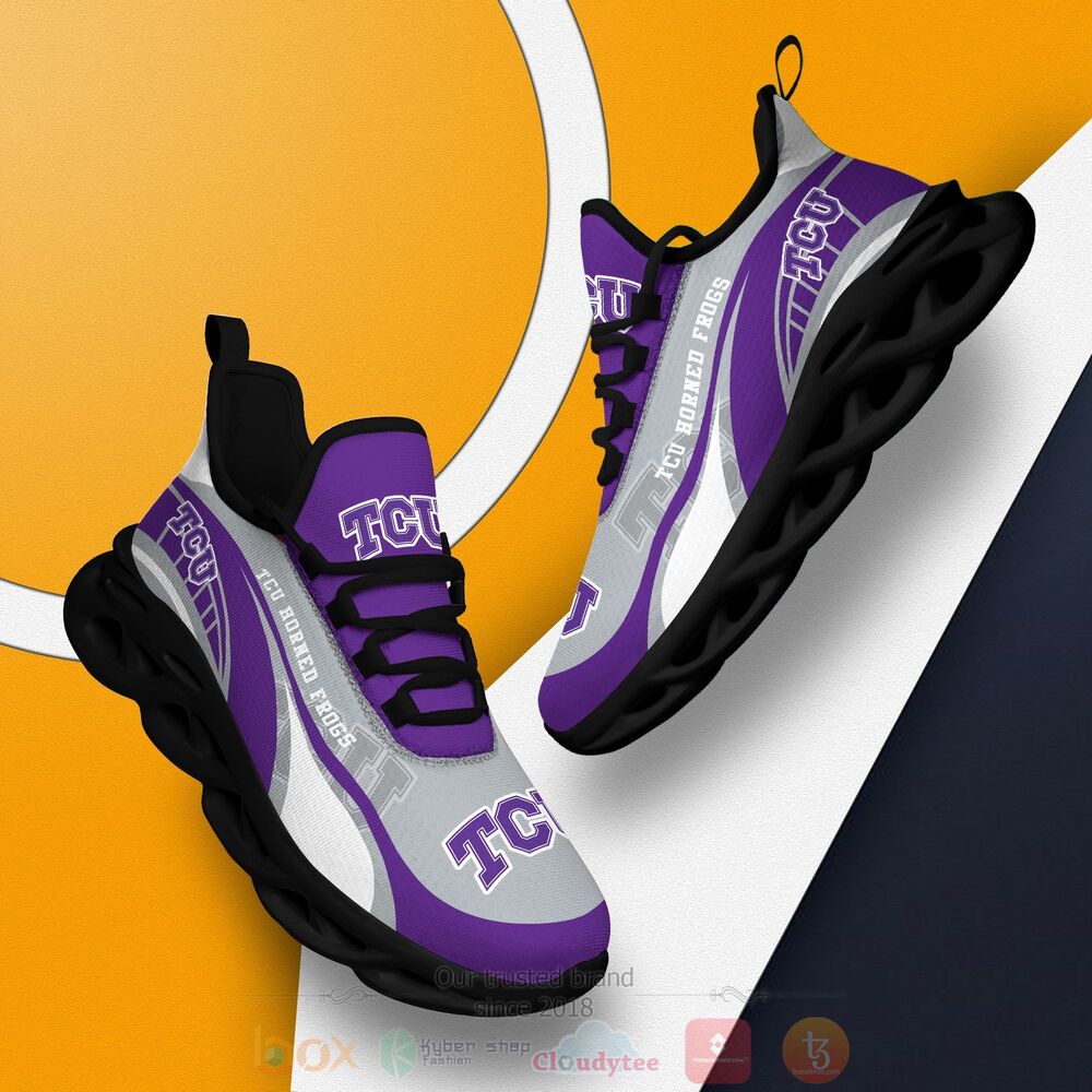 TOP TCU Horned Frogs NCAA Max Soul Clunky Sneaker Shoes 5