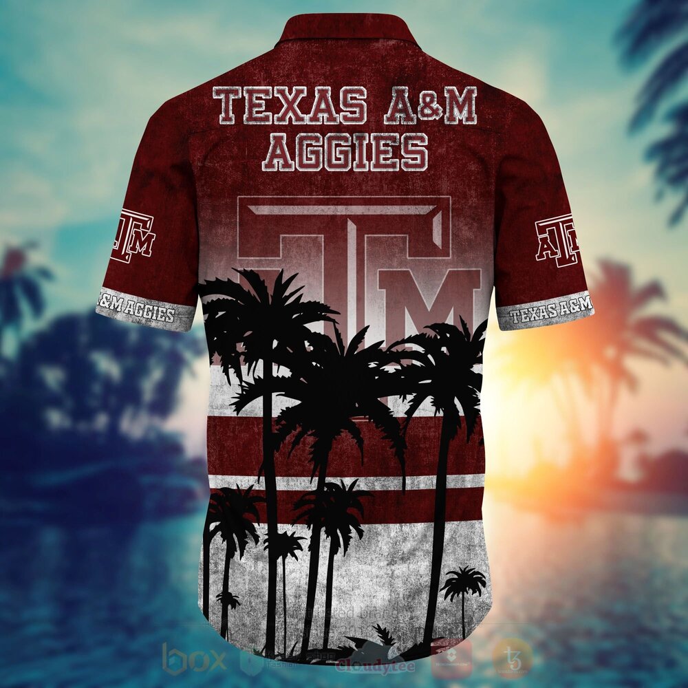 TOP NCAA Texas A&M Aggies Short Sleeve Hawaiian Shirt, Short 8