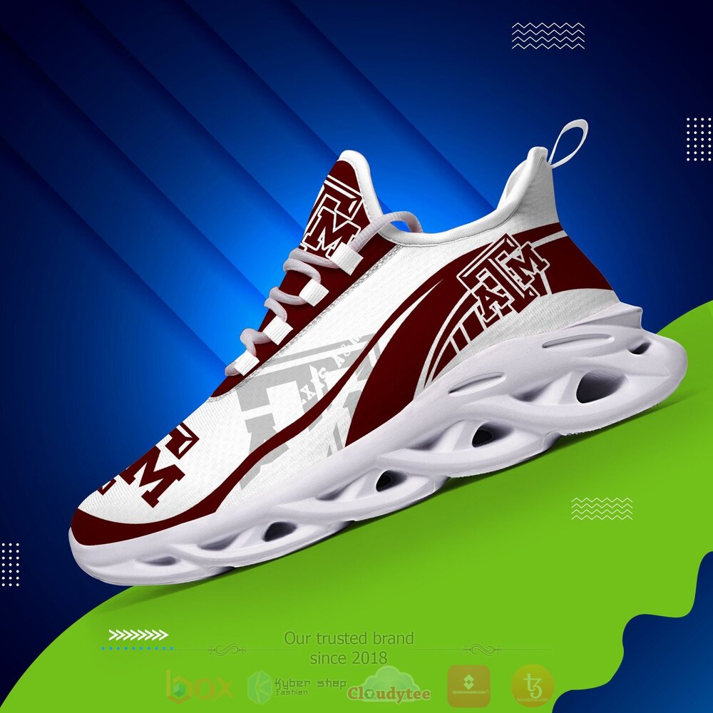 TOP Texas A&M Aggies NCAA Max Soul Clunky Sneaker Shoes 9