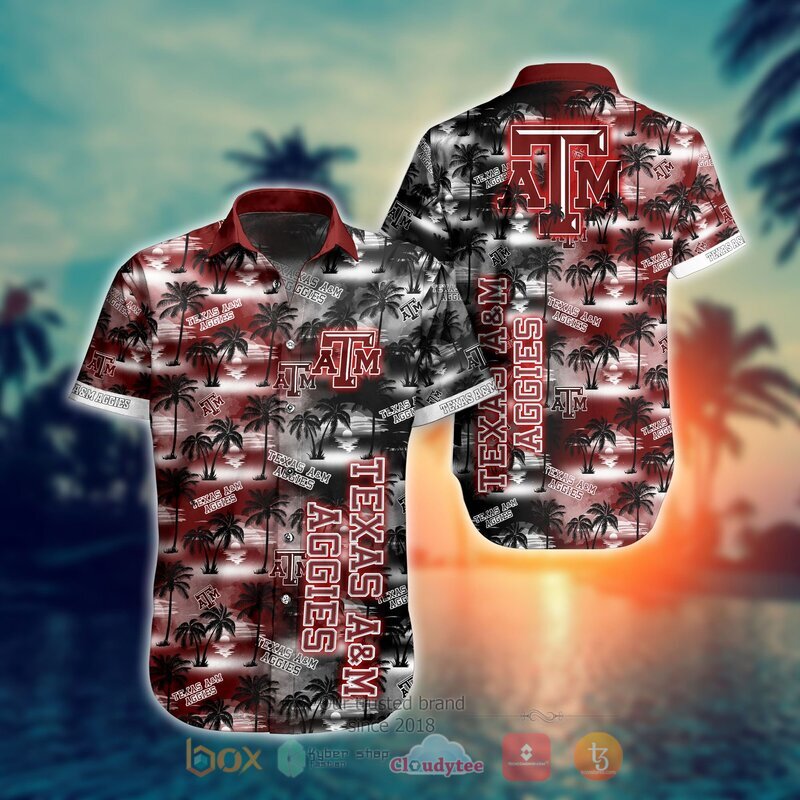 Texas Atm Aggies Style NCAA Hawaiian shirt, Short 9