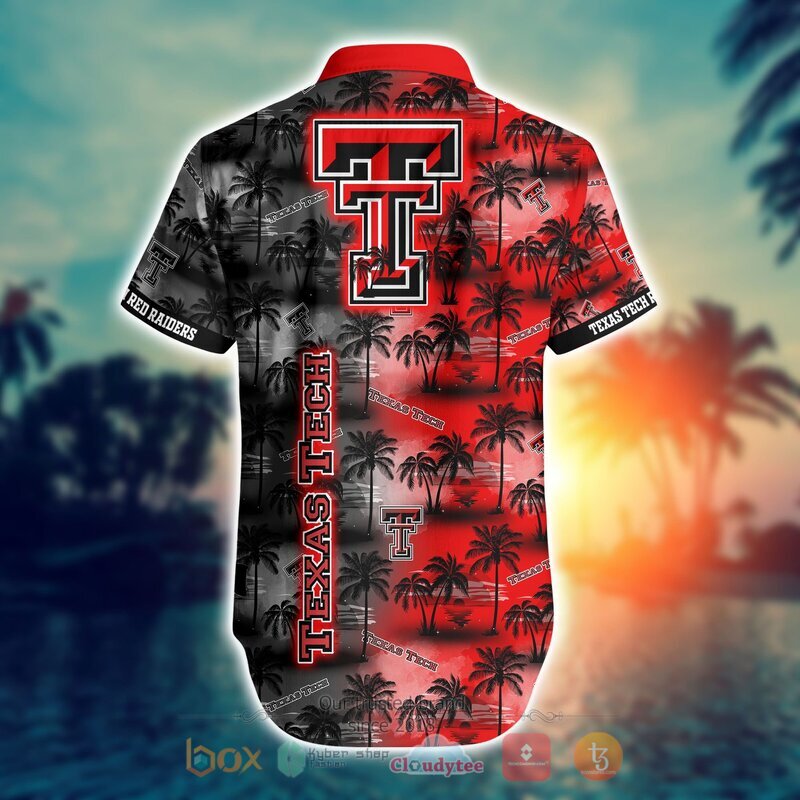 Texas Tech Red Raiders Style NCAA Hawaiian shirt, Short 6