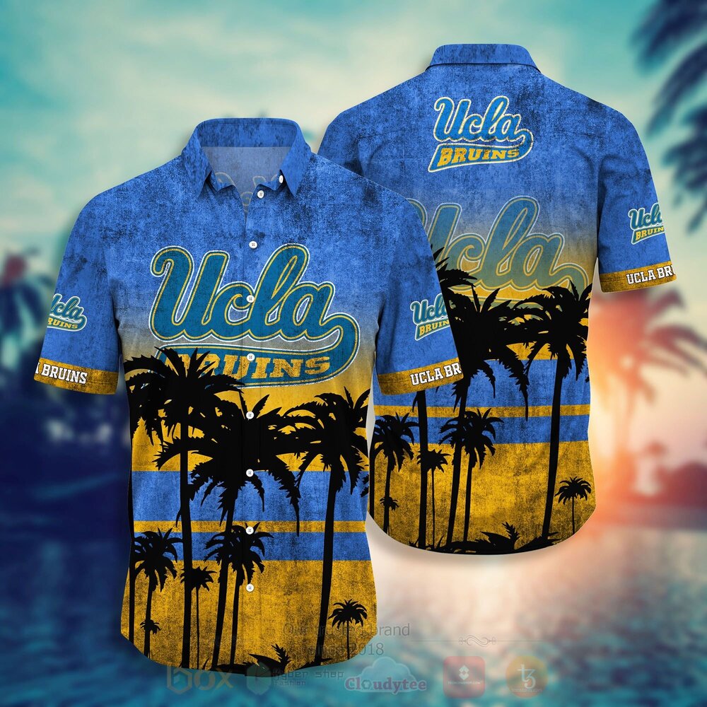 TOP NCAA UCLA Bruins Short Sleeve Hawaiian Shirt, Short 11