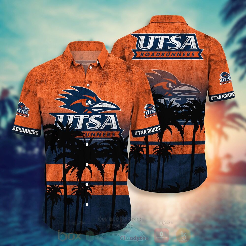 TOP NCAA UTSA Roadrunners football Short Sleeve Hawaiian Shirt, Short 14