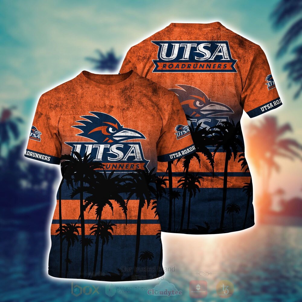 TOP NCAA UTSA Roadrunners football Short Sleeve Hawaiian Shirt, Short 6