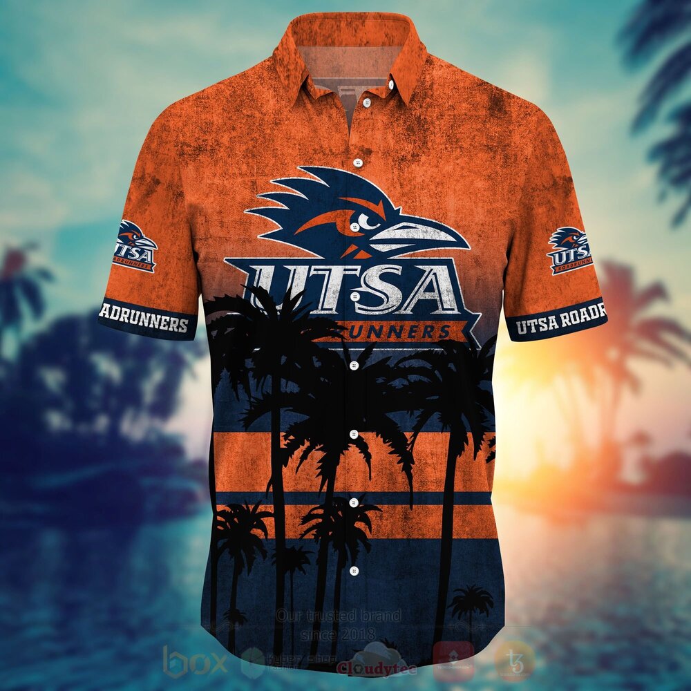 TOP NCAA UTSA Roadrunners football Short Sleeve Hawaiian Shirt, Short 18