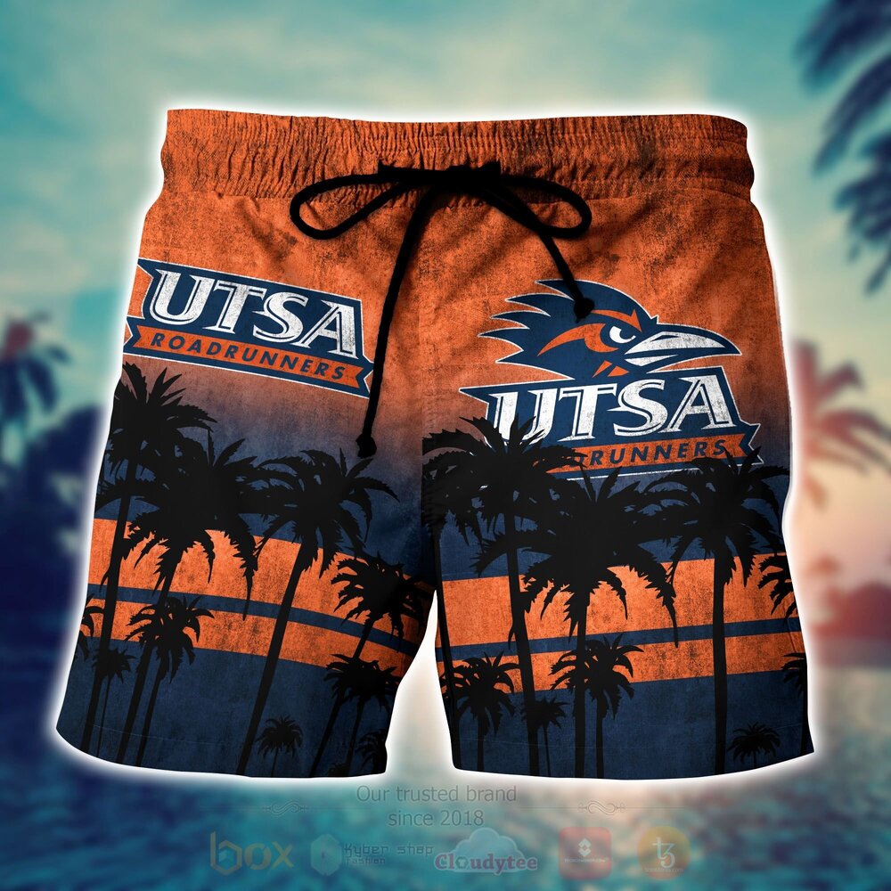 TOP NCAA UTSA Roadrunners football Short Sleeve Hawaiian Shirt, Short 9