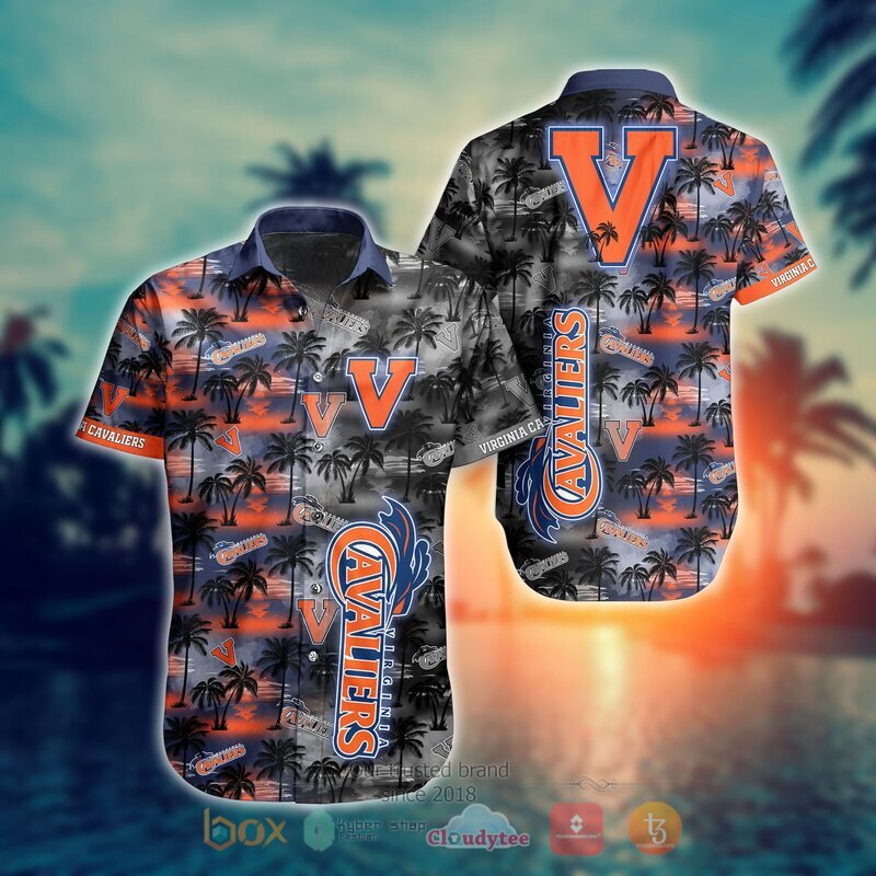 Virginia Cavaliers Style NCAA Hawaiian shirt, Short 11