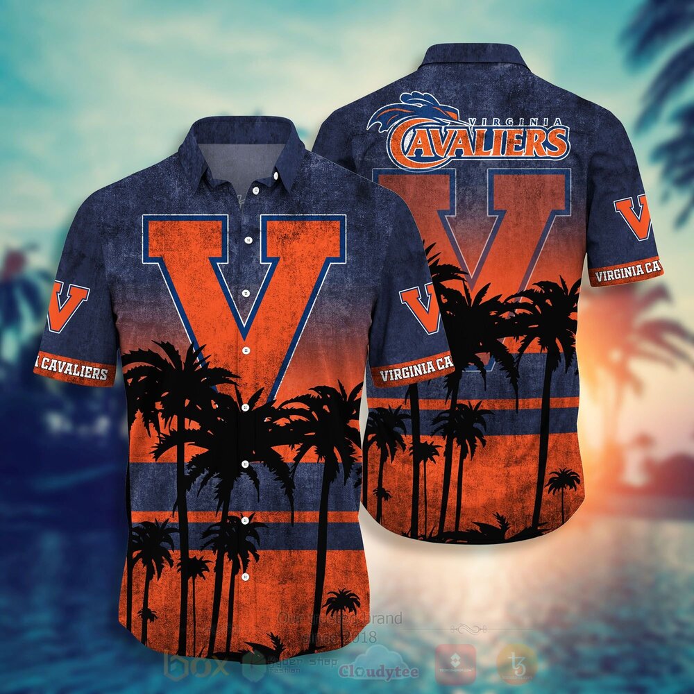 TOP NCAA Virginia Cavaliers men's basketball Short Sleeve Hawaiian Shirt, Short 12