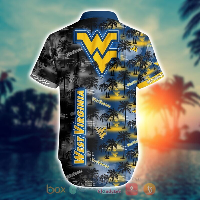West Virginia Mountaineers Style NCAA Hawaiian shirt, Short 16