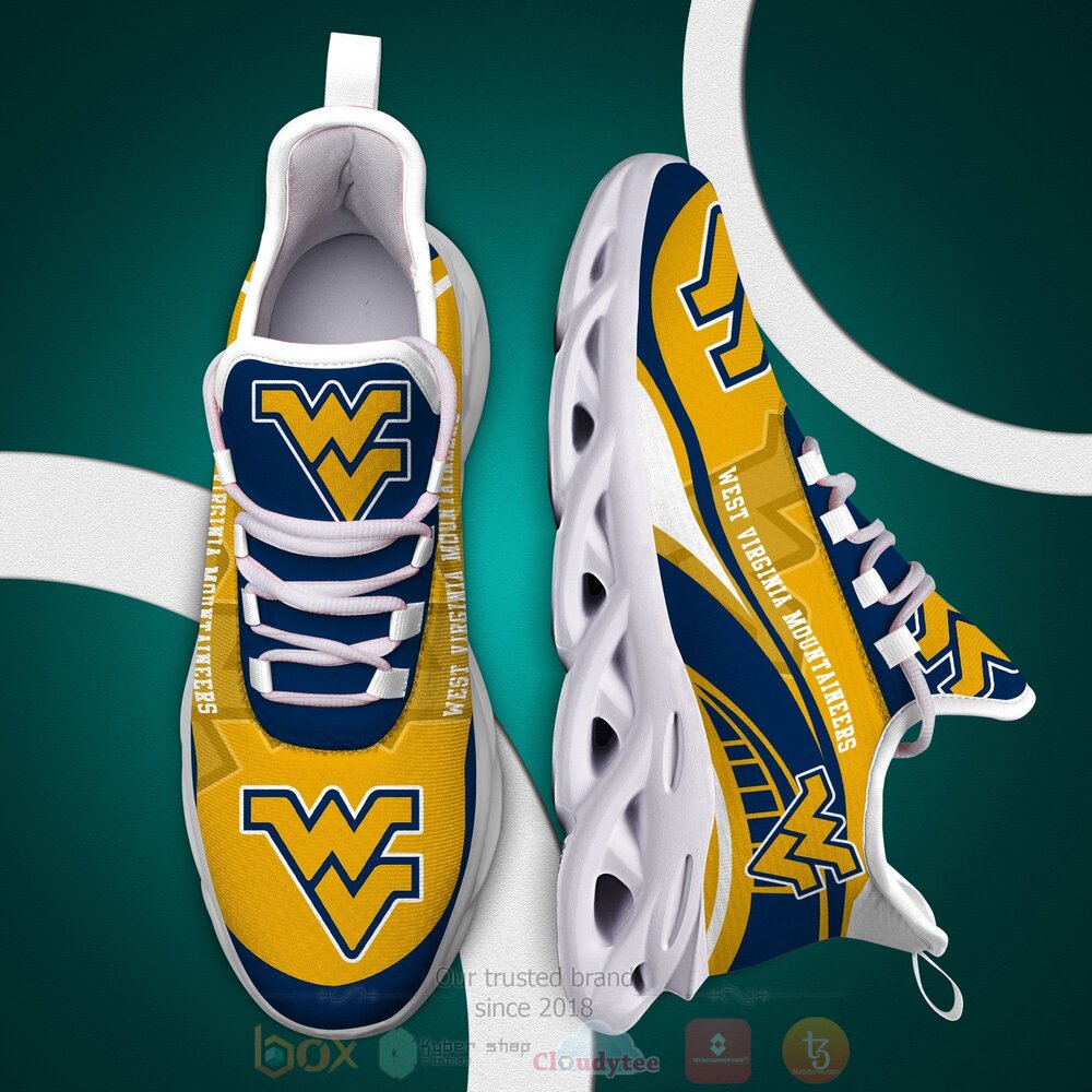 TOP West Virginia Mountaineers NCAA Max Soul Clunky Sneaker Shoes 2