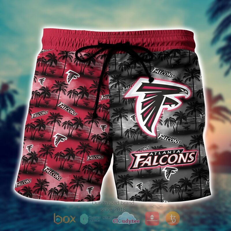 Atlanta Falcons Style NFL Hawaiian shirt, Short 4