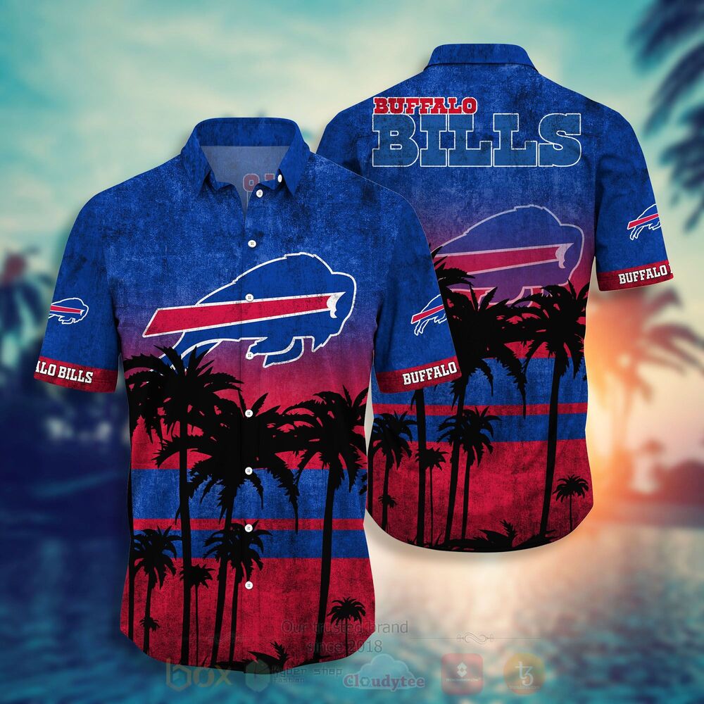 TOP NFL Buffalo Bills Short Sleeve Hawaiian Shirt, Short 14
