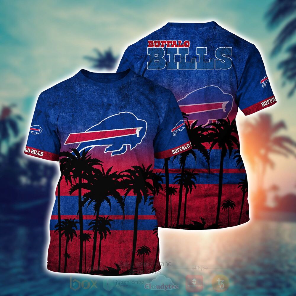 TOP NFL Buffalo Bills Short Sleeve Hawaiian Shirt, Short 2