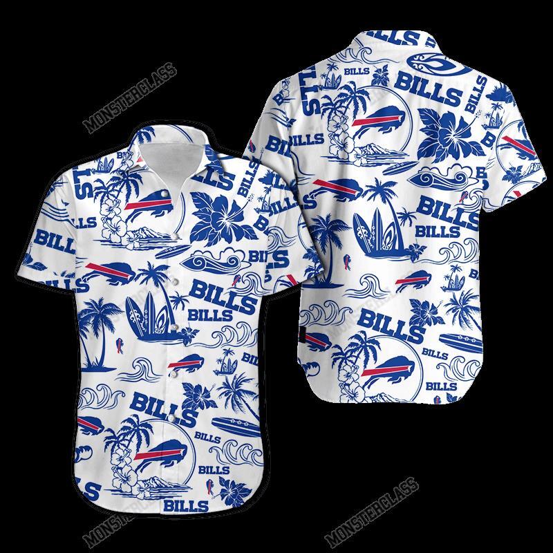 BEST NFL Buffalo Bills Island Hawaiian Shirt, Short 4