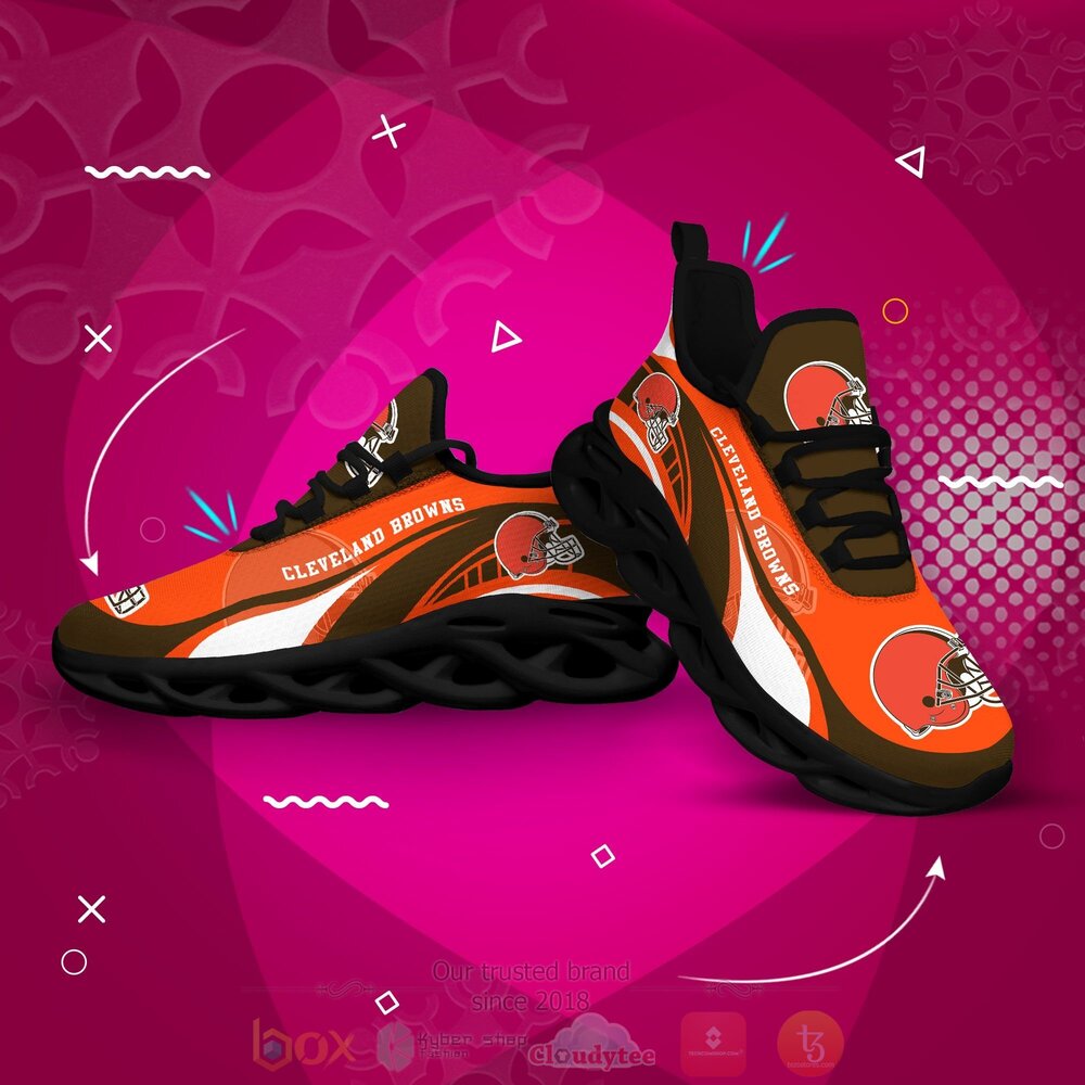 TOP Cleveland Browns NFL Max Soul Clunky Sneaker Shoes 4
