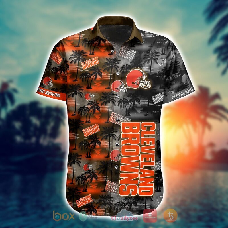 Cleveland Browns Style NFL Hawaiian shirt, Short 5