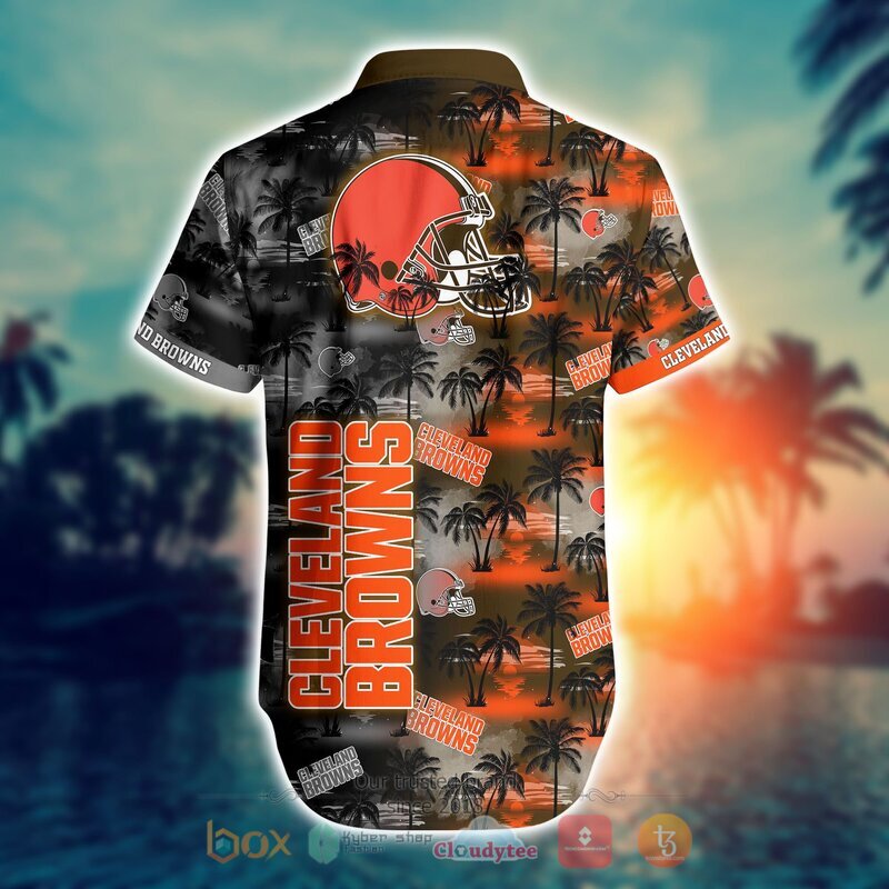 Cleveland Browns Style NFL Hawaiian shirt, Short 6