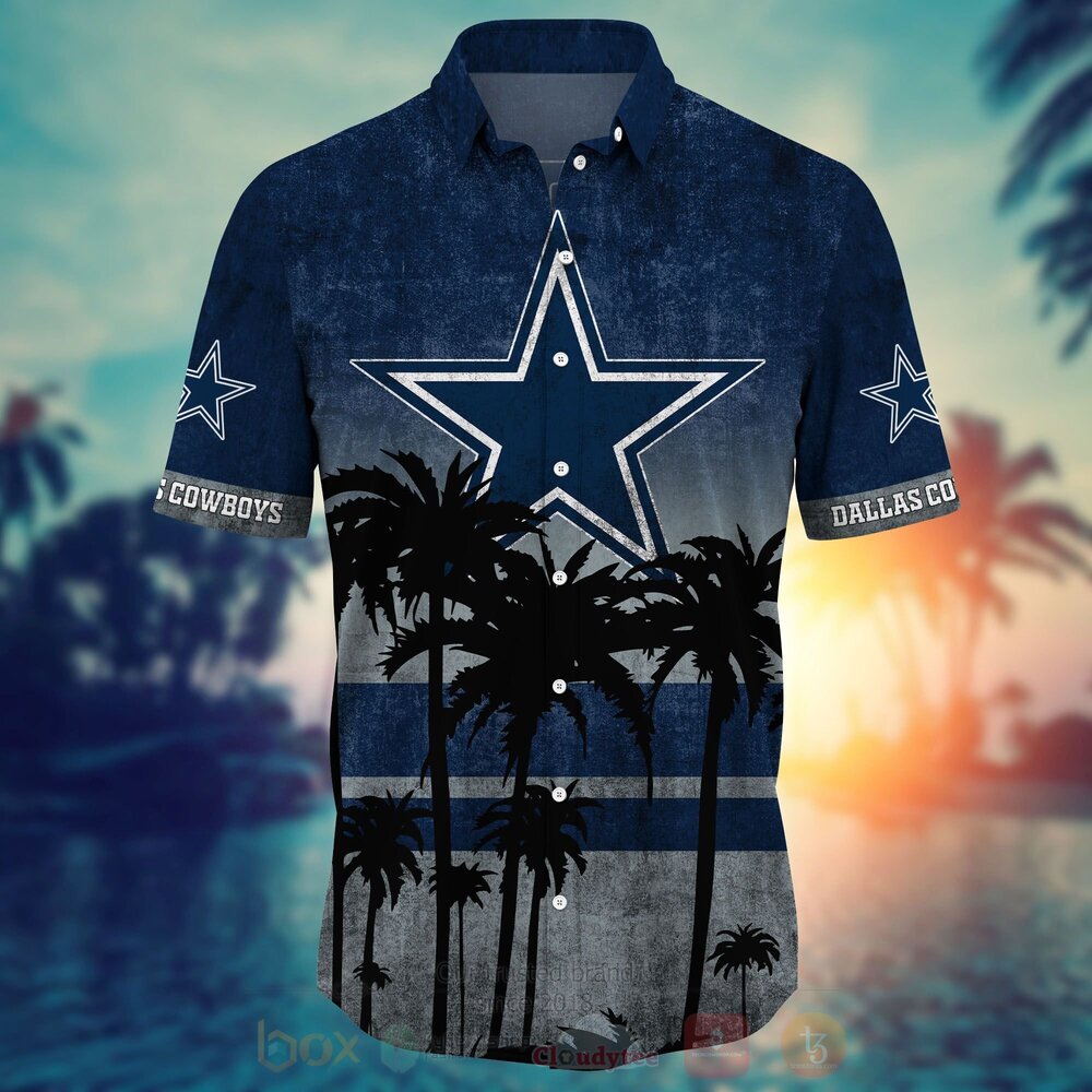TOP NFL Dallas Cowboys Short Sleeve Hawaiian Shirt, Short 7