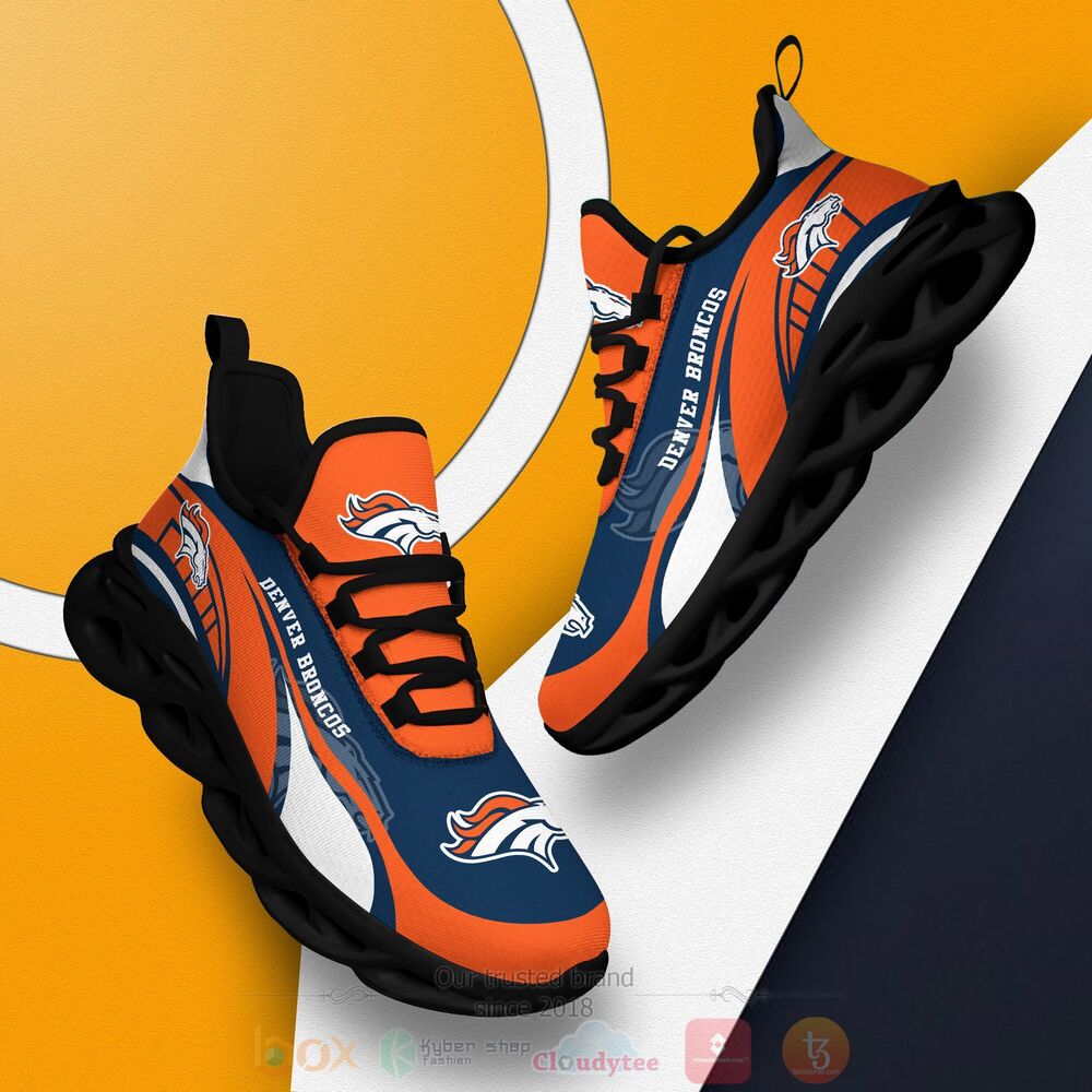 TOP Denver Broncos NFL Max Soul Clunky Sneaker Shoes 5
