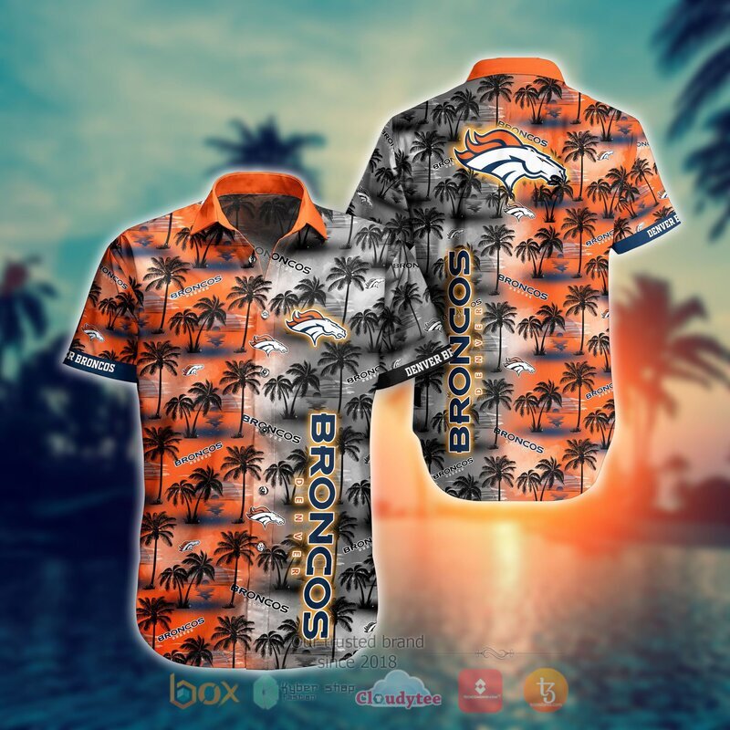 Denver Broncos Style NFL Hawaiian shirt, Short 12