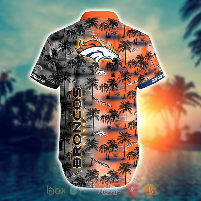 Denver Broncos Style NFL Hawaiian shirt, Short 3