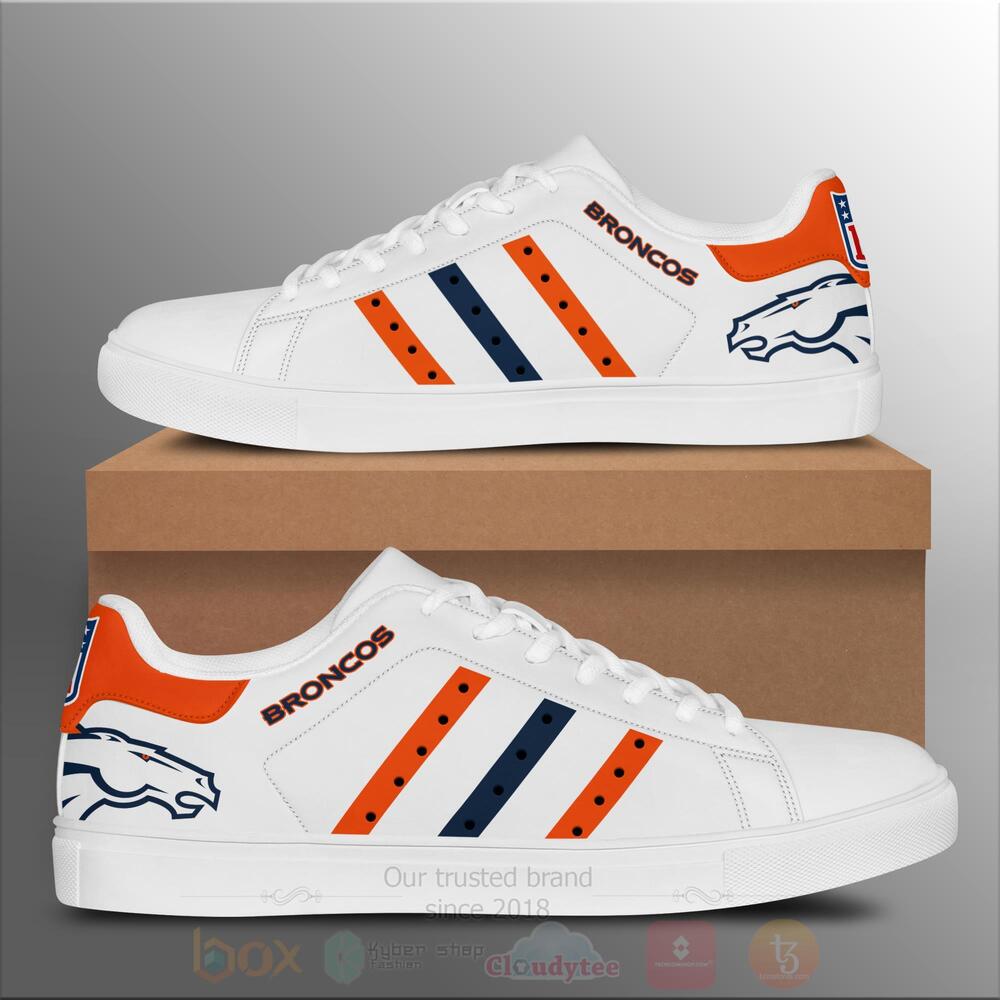 TOP NFL Denver Broncos Skate Stan Smith Shoes 6