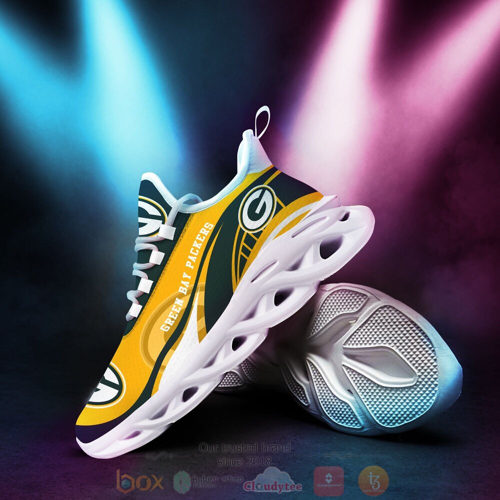 TOP Green Bay Packers NFL Max Soul Clunky Sneaker Shoes 3