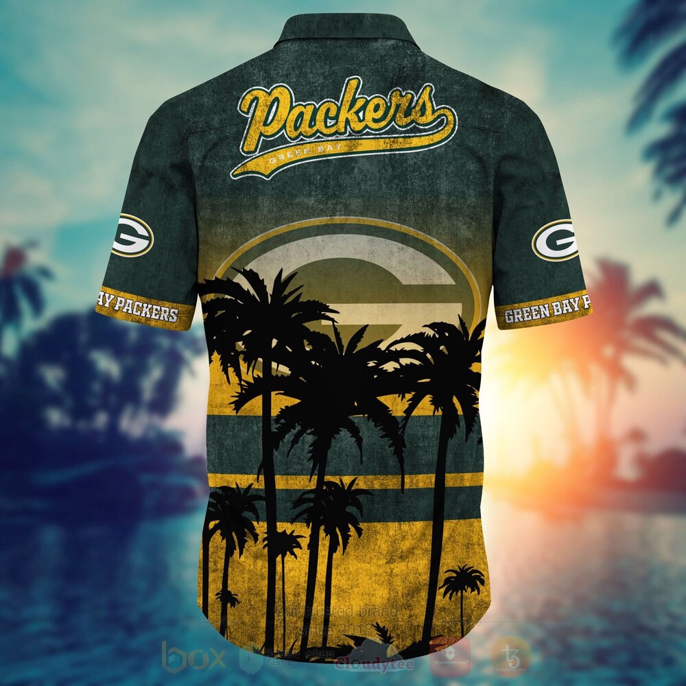 TOP NFL Green Bay Packers Short Sleeve Hawaiian Shirt, Short 8