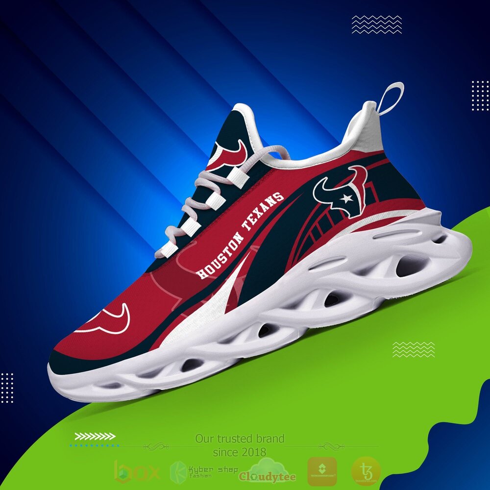 TOP Houston Texans NFL Max Soul Clunky Sneaker Shoes 8