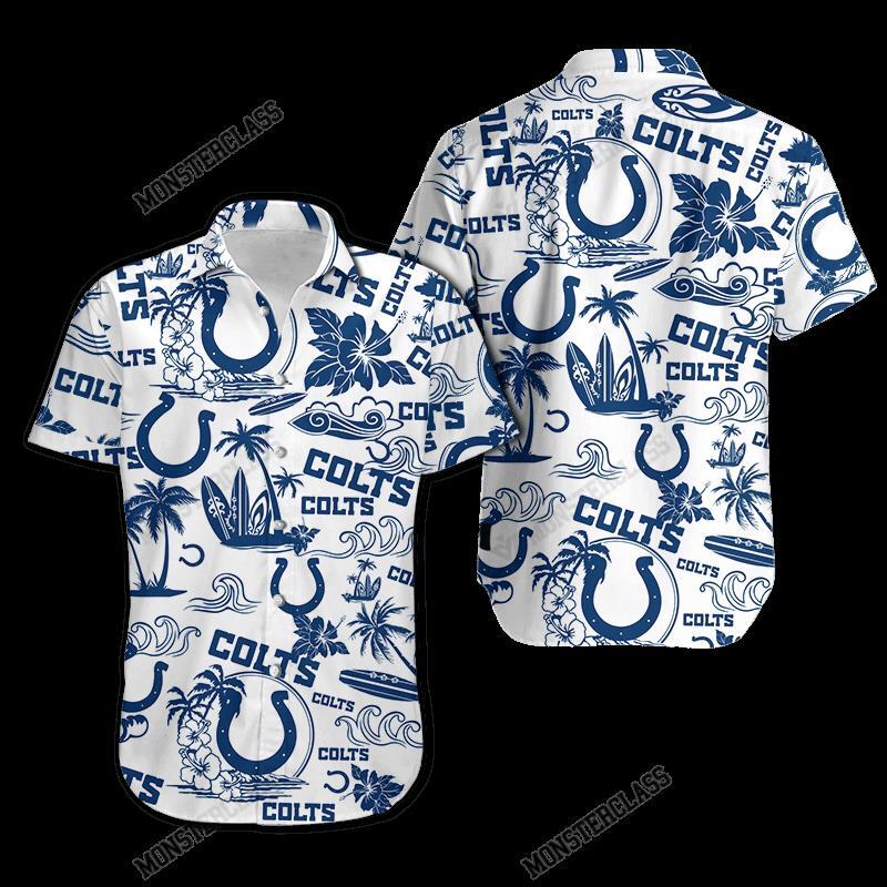 BEST NFL Indianapolis Colts Island Hawaiian Shirt, Short 5