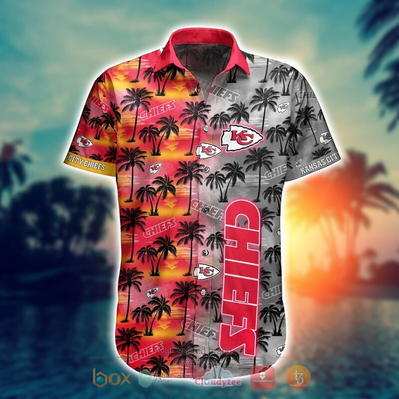 Kansas City Chiefs Style NFL Hawaiian shirt, Short 14