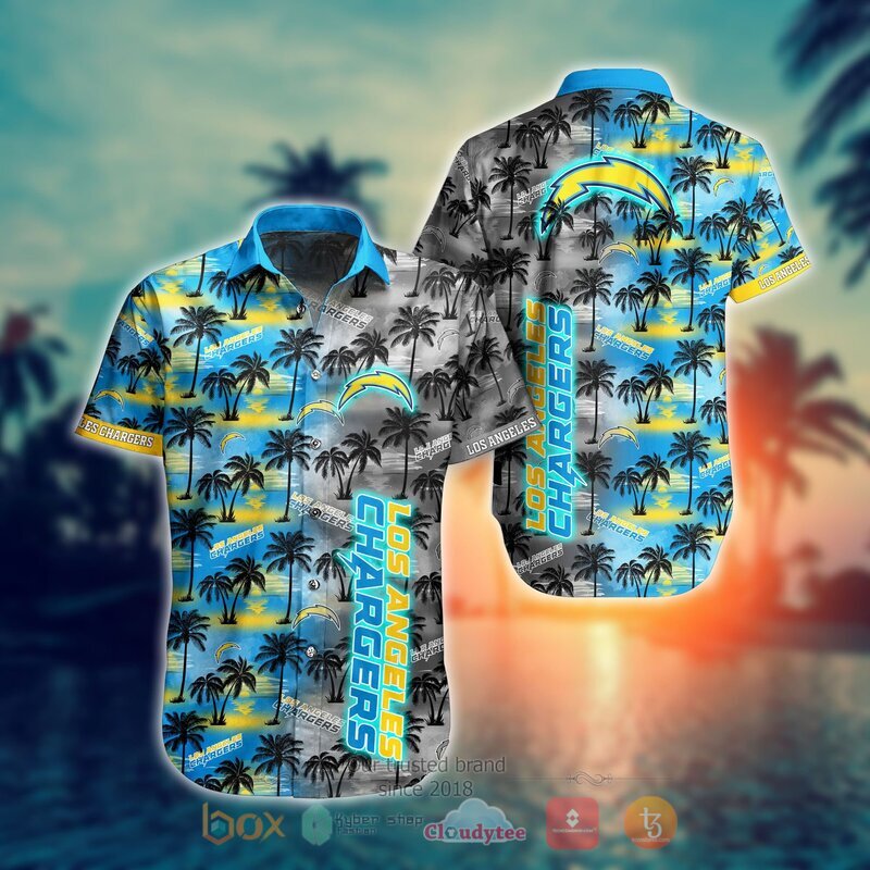Los Angeles Chargers Style NFL Hawaiian shirt, Short 12