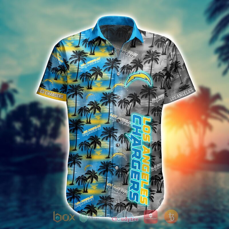 Los Angeles Chargers Style NFL Hawaiian shirt, Short 5