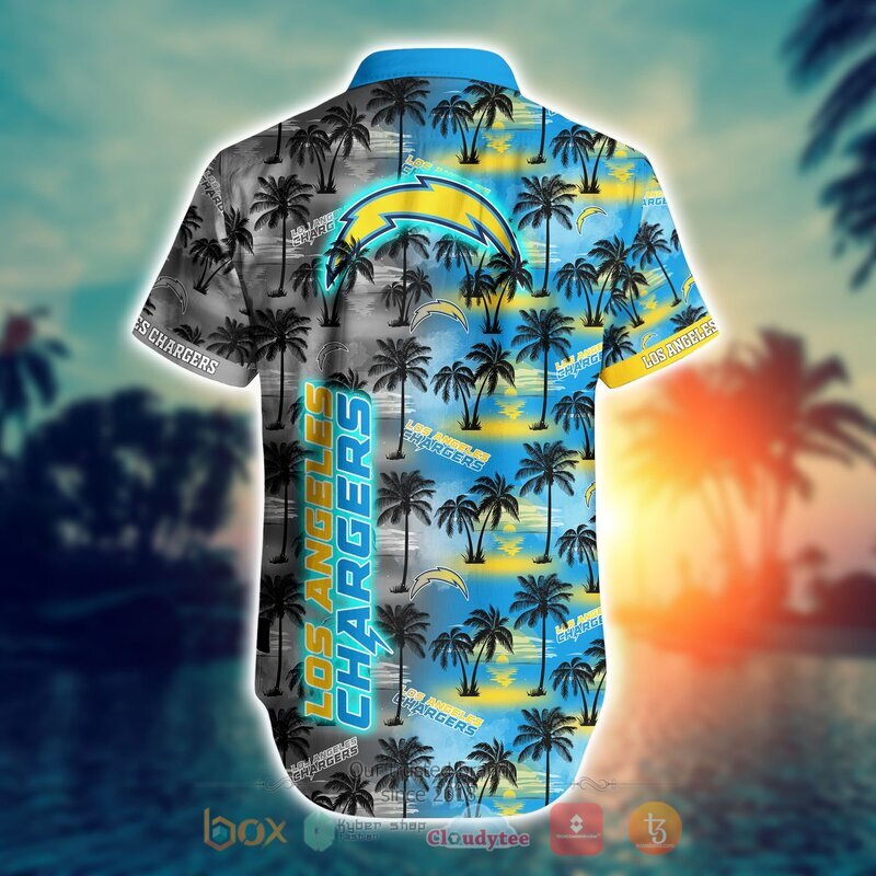 Los Angeles Chargers Style NFL Hawaiian shirt, Short 6