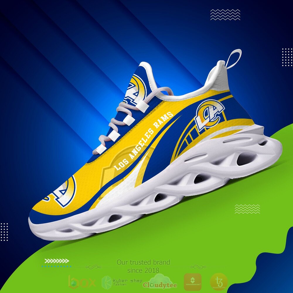 TOP Los Angeles Rams NFL Max Soul Clunky Sneaker Shoes 1