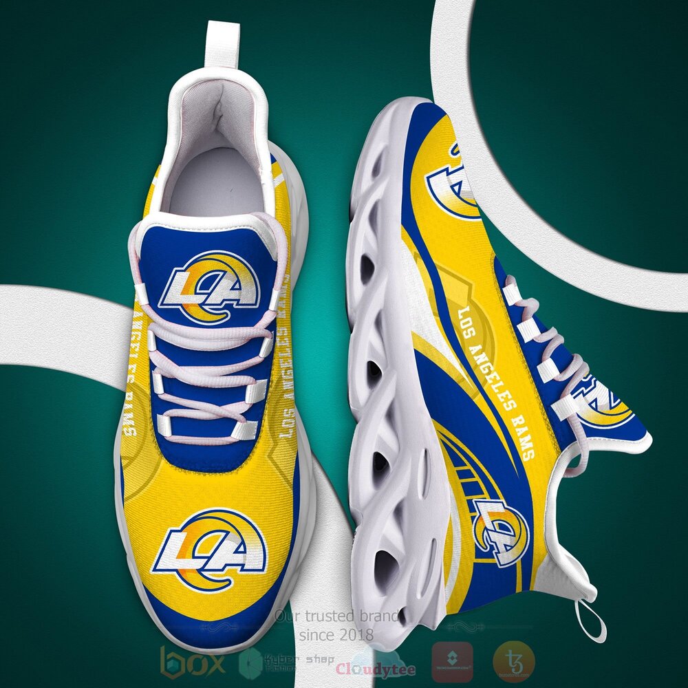 TOP Los Angeles Rams NFL Max Soul Clunky Sneaker Shoes 2