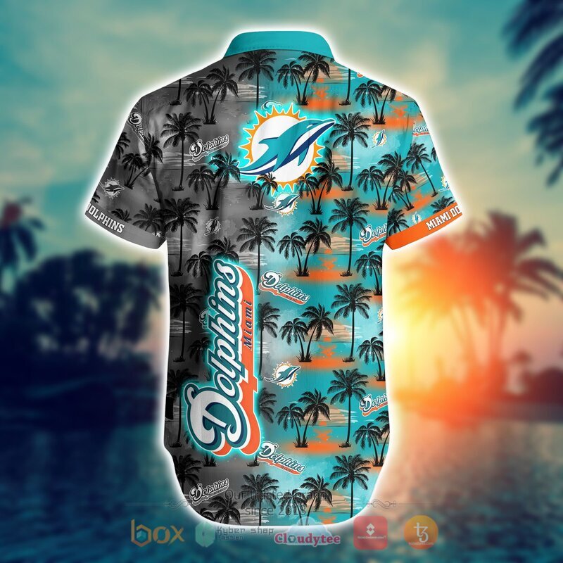 Miami Dolphins Style NFL Hawaiian shirt, Short 6