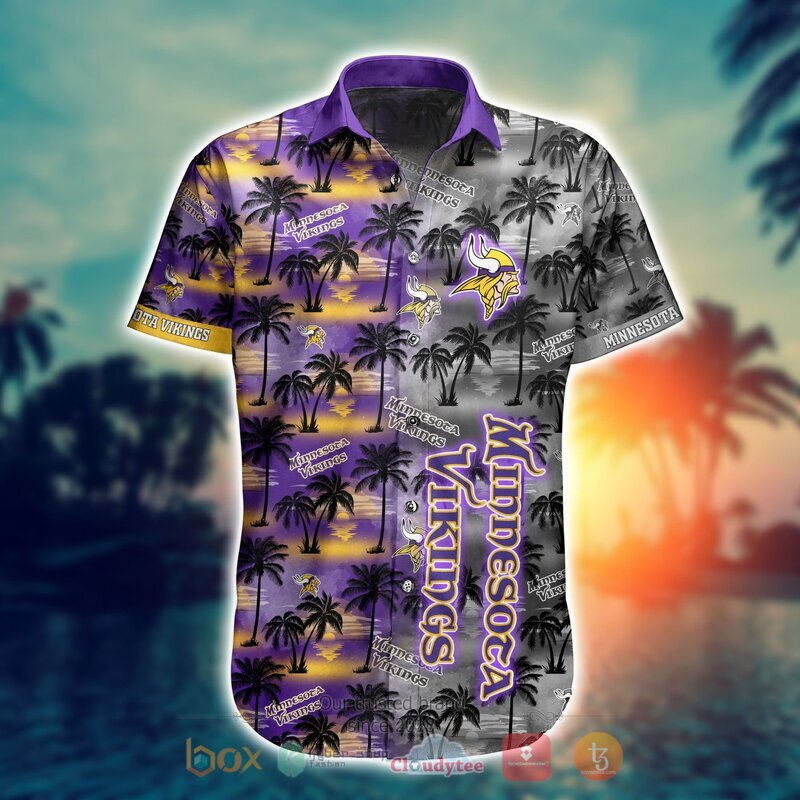 Minnesota Vikings Style NFL Hawaiian shirt, Short 5
