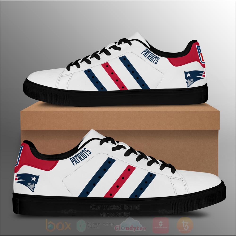 TOP NFL New England Patriots Ver3 Skate Stan Smith Shoes 7
