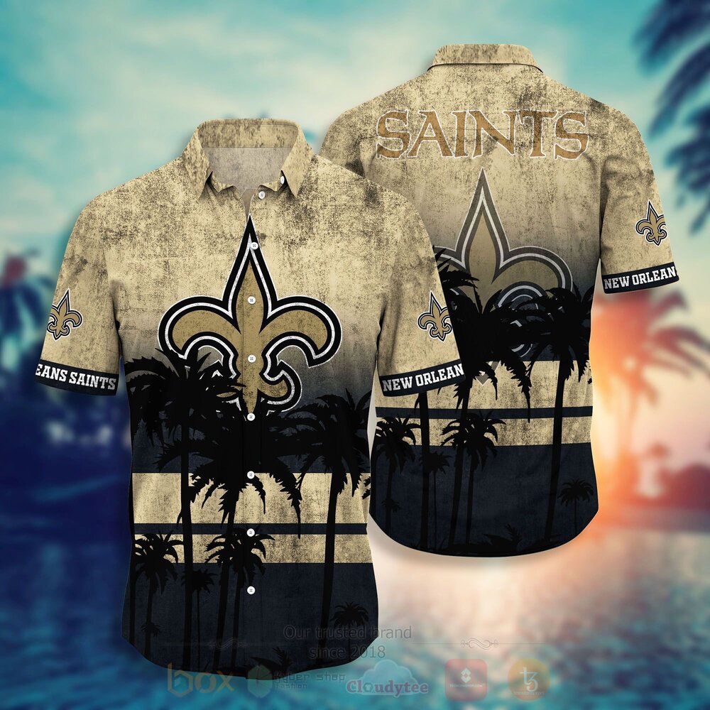 TOP NFL New Orleans Saints Short Sleeve Hawaiian Shirt, Short 13