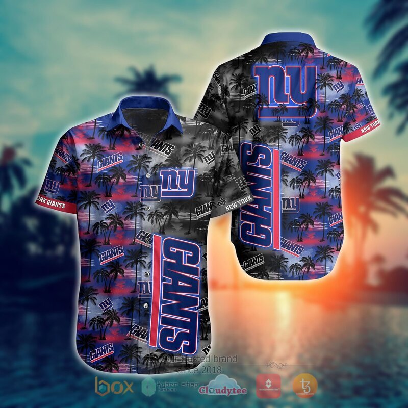New York Giants Style NFL Hawaiian shirt, Short 9