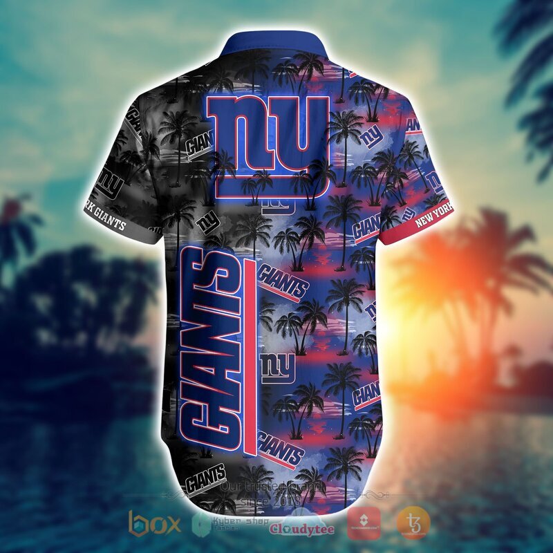 New York Giants Style NFL Hawaiian shirt, Short 6
